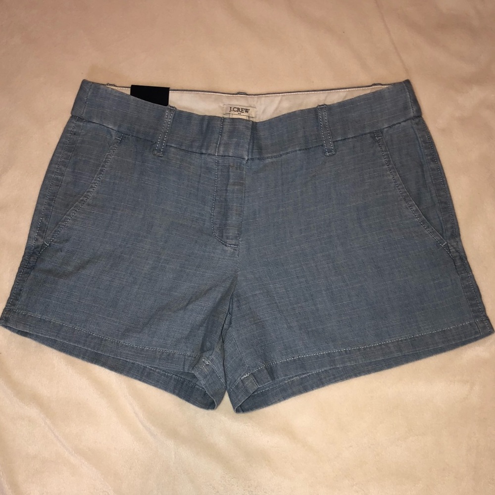 J.Crew denim colored shorts